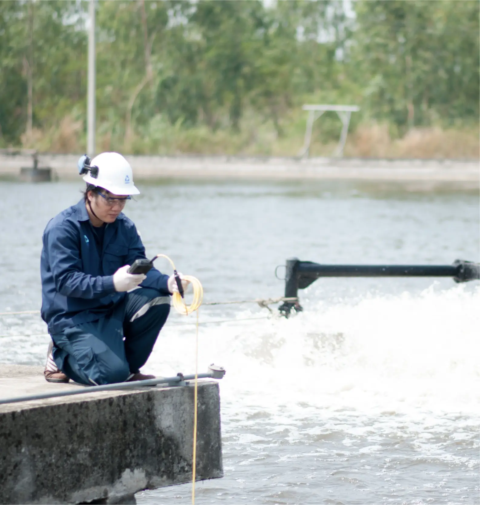 Wastewater treatment system project in Asia Industrial Estate